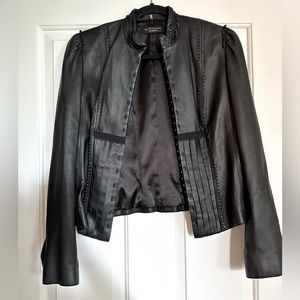 Elie Tahari Re edition leather jacket with amazing details
